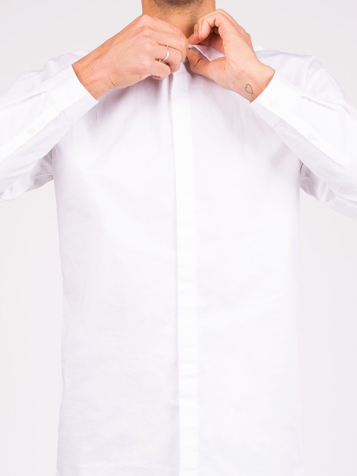 Beyaz Slim Fit Gömlek